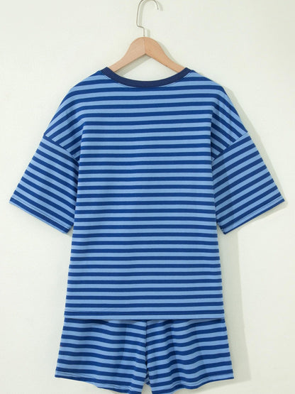 Women's Cozy 2-Piece Ribbed Shorts Set