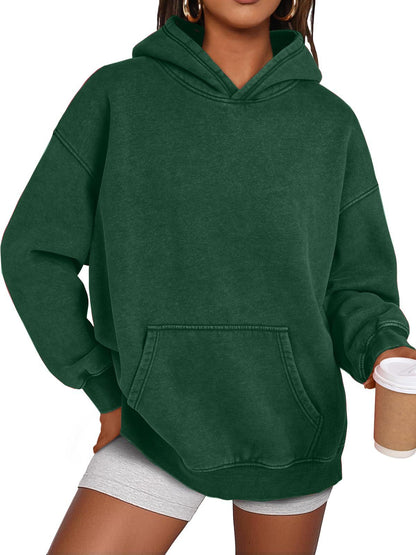 Unisex Casual Oversized Acid Wash Tops Hoodie Pullover(Buy 2 Free Shipping)