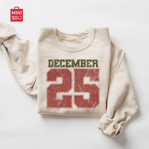 December 25 Retro Christmas Crewneck Sweatshirt