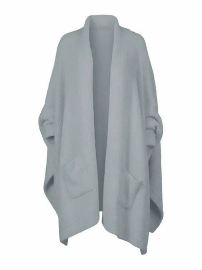 Women's Sherpa Wearable Blanket Poncho