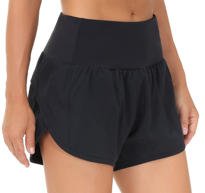 Women’s High Waist Athletic Running Shorts