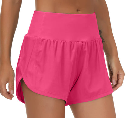 Women’s High Waist Athletic Running Shorts