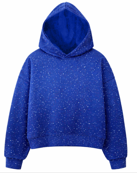 Women's Glitter Long Sleeve Hoodies