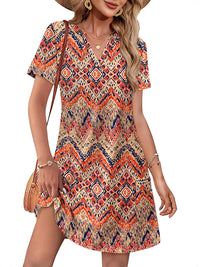 Orange Floral
