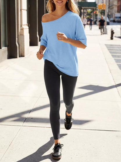 Women's Off-Shoulder Crop Top