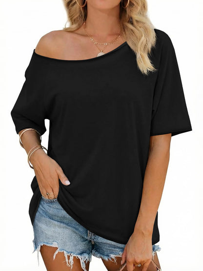 Women's Off-Shoulder Crop Top