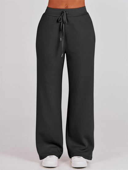 Women's 2 Piece Lounge Matching Set Wide Leg Sweatpant Half Zip Sweatshirt(BUY 2 FREE SHIPPING)