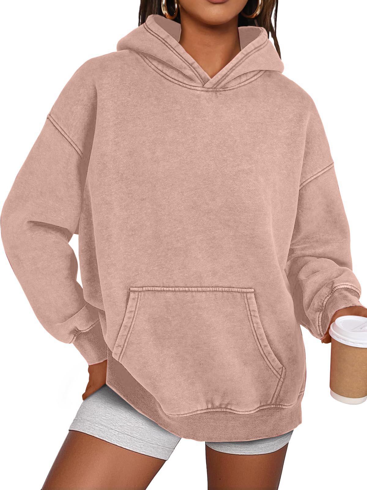 Unisex Casual Oversized Acid Wash Tops Hoodie Pullover(Buy 2 Free Shipping)