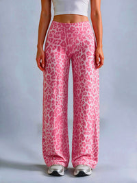Pink leopard print