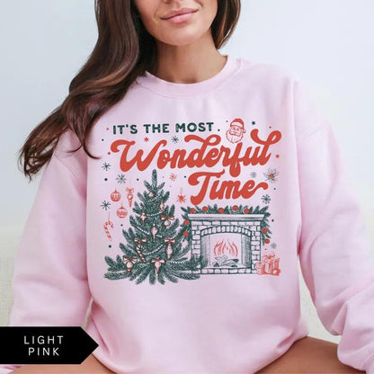'It’s the Most Wonderful Time of The Year' Vintage Christmas sweatshirt