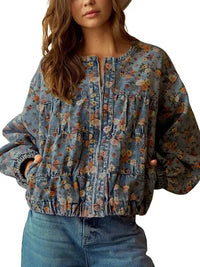 Floral Blue